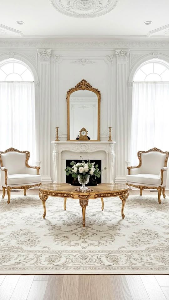 Vintage Victorian Gilded Kidney Bean Shaped Coffee Table w/Gold Leaf Top & Hand Carved Frame • Made — FloralHaus Vintage Utah