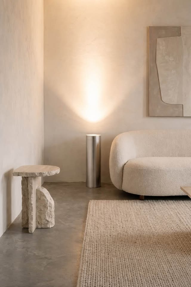 Kaoyi Large Cylindrical Aluminum Spotlight Postmodern Home Decor Living Room Floor Lamp w/Dimmer — FloralHaus Vintage Utah